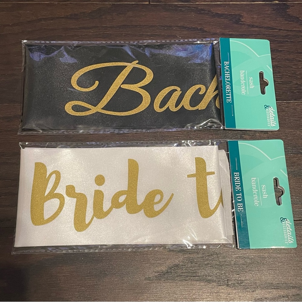 Sash bundle bride bachelorette